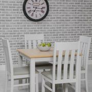 Ohio Table & 4 Slatted back Chairs